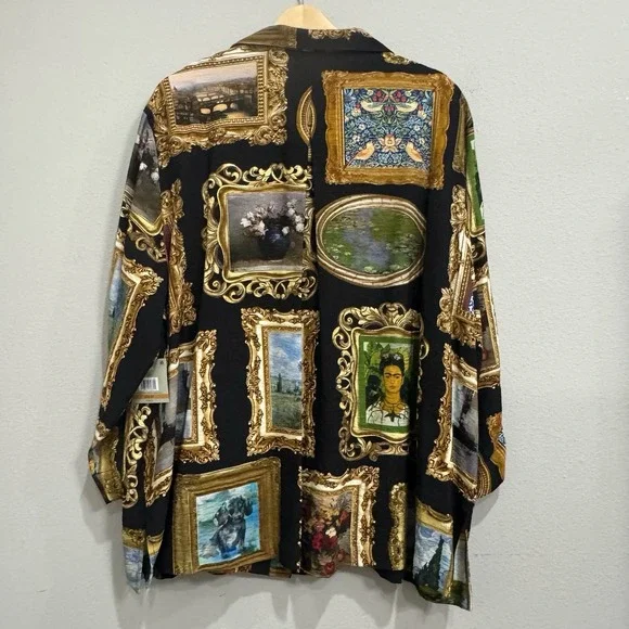 John Mark Button Up Top Art Print 3x New - Picture 2 of 15